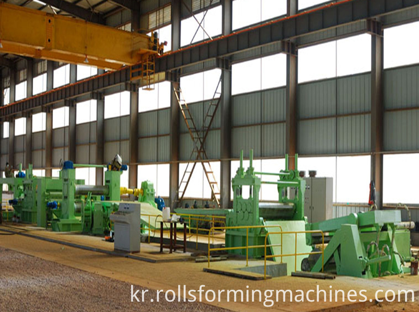 금속 슬리 팅 생산 라인 Metal slitting production line